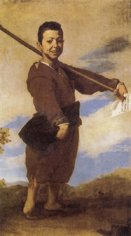 Jusepe de Ribera The Boy with the Clbfoot Spain oil painting art